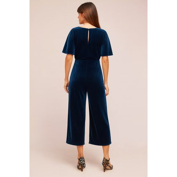 NWT Luna Greylin Velvet Jumpsuit - Size L - Picture 2 of 11